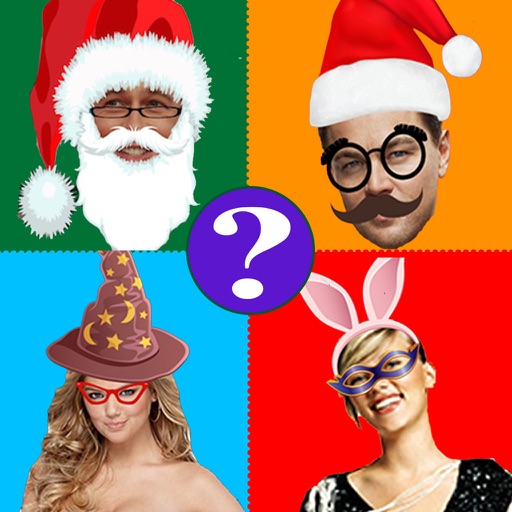 'A Santa Actor Quiz Pop'(Christmas Holiday Trivia)- Guess Hollywood Red Carpet Movie Star & Icon Celebrity icon