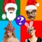 ‘A Santa Actor Quiz Pop’  is a addictive trivia quiz game with funny photo of popular actors