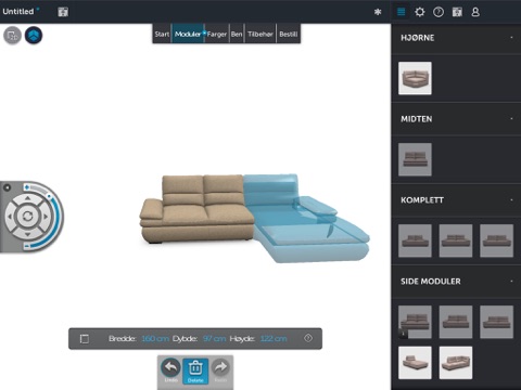 Bambola Sofa Builder screenshot 2