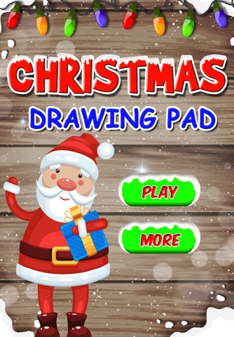 Christmas Drawing Pad For Toddlers Santa Claus - Christmas Holiday Fun For Kids screenshot 2