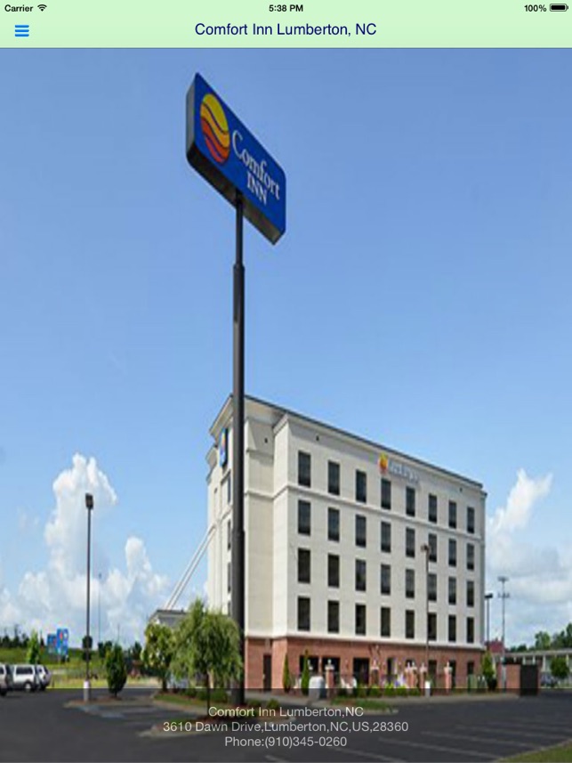 Comfort Inn Lumberton Nc On The App Store