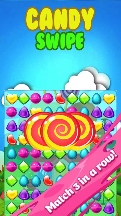 Candy Swipe Mania Blitz-Match candies puzzle game for Boys and Girls