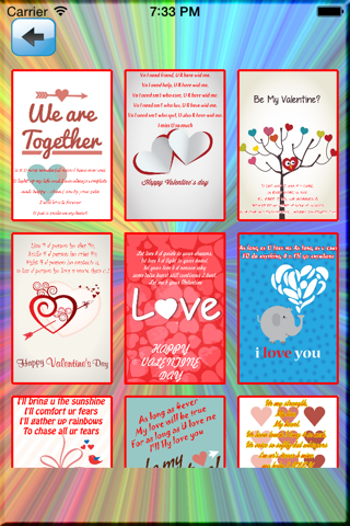 Valentine Day Greeting Cards - 2016 screenshot 2