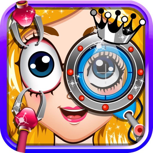 Princess Eye Doctor: Virtual Eye Care Hospital Game For Kids icon