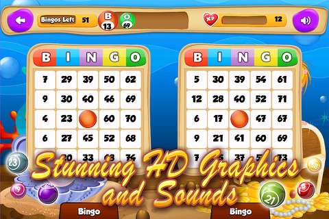 Ace Mermaid Bingo Ocean Dauber Blast screenshot 2