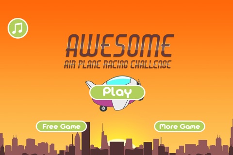 Awesome Air Plane Racing Challenge - cool jet flying action game screenshot 3