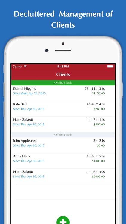 Time Tracker Pro- - Hours tracking, Clock-in, Clock-out, Timesheet, Invoice & Billing