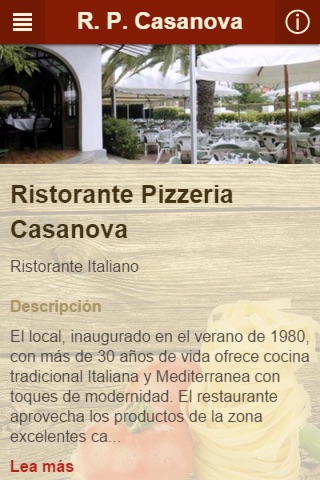 Restaurante Pizzeria Casanova screenshot 2