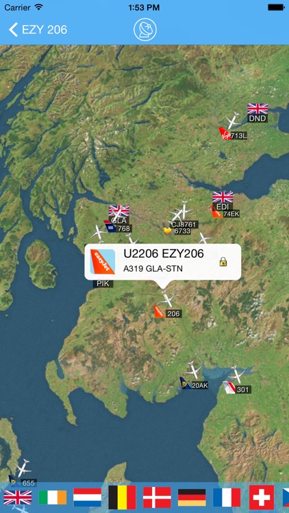 Glasgow Airport - iPlane Flight Information