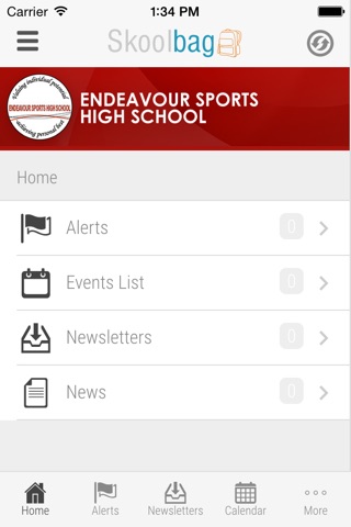 Endeavour Sports High School - Skoolbag screenshot 2