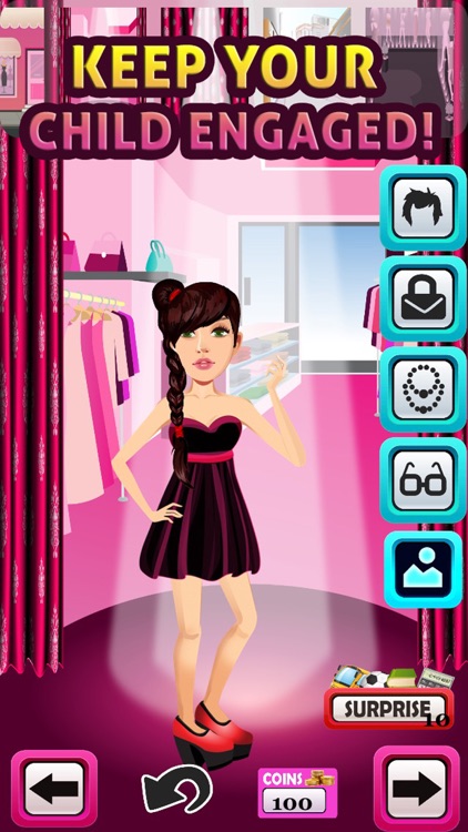 My Modern College Girl Fashion Boutique Mall Life Dress Up Game