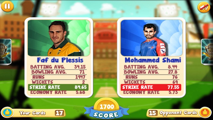 Clash of Cricket Cards