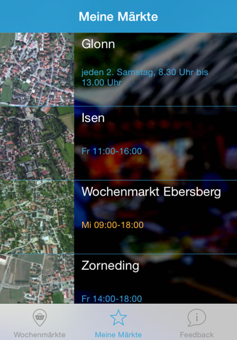 Wochenmärkte in Bayern screenshot 3