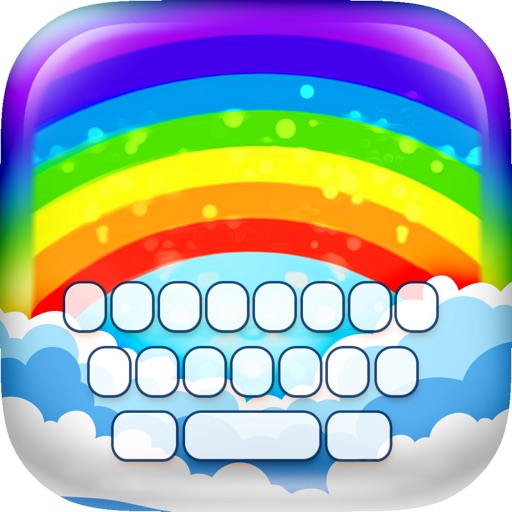 KeyCCM –  Rainbow : Custom Cute Colour & Wallpaper Keyboard Designs Themes Style Photo Skins iOS App
