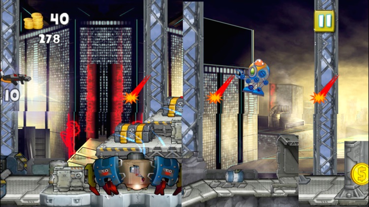 Glow Robot vs Scary Glow Monsters FREE - A Crazy Survival Adventure Game screenshot-3