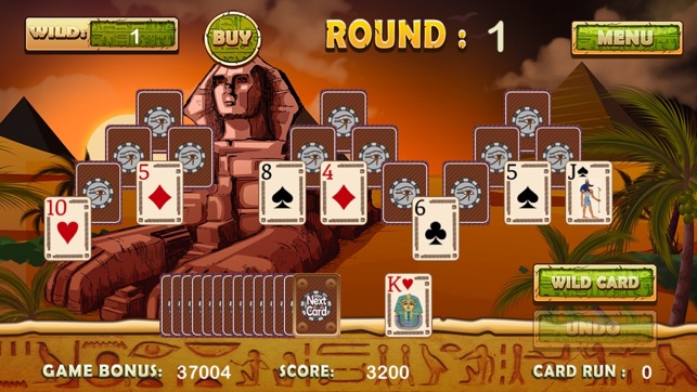 Ancient Egyptian Tri Tower Pyramid Solitaire(圖2)-速報App