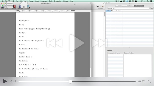 Introduction to Screenwriting For Final Draft(圖3)-速報App