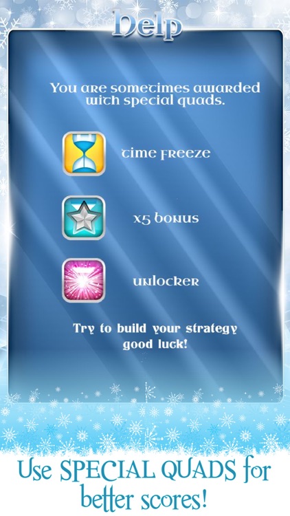 Ice Princess Frozen Snowflake matching Puzzle Game