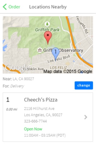 Cheech's Pizza Ordering screenshot 2