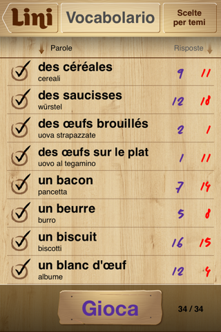 Lini French. Words learning: look, listen and memorize! screenshot 4