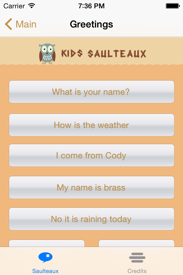 Saulteaux Language App screenshot 3