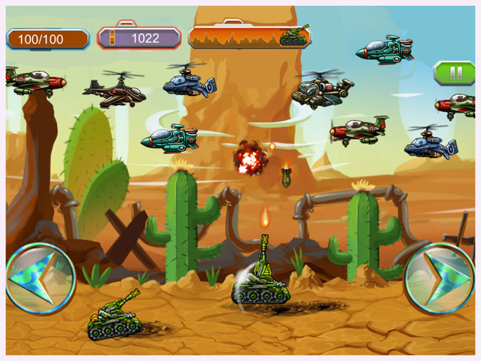 暴击坦克 - 合金装甲 枪林弹雨中生存