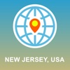 New Jersey, USA Map - Offline Map, POI, GPS, Directions