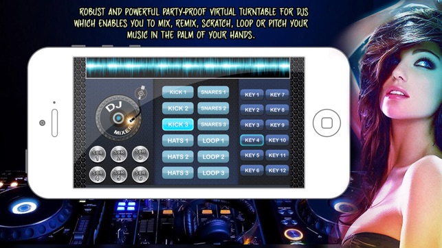 DJ Mixer : DJ Maker,Mixing DJ Sounds and