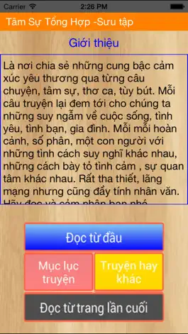 Game screenshot Tâm Sự Về Cuộc Sống, Tình Yêu, Gia Đình apk