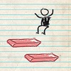 Stickman Jump - Amazing Doodle Hop Between Bricks