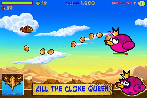 Clash of Clones - kill birds like a ninja screenshot 2