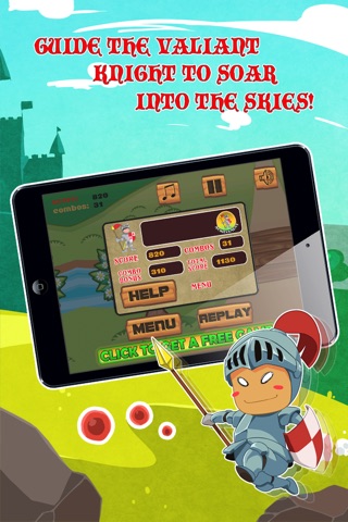 Castle Catapult: Legendary Royal Knight Pro screenshot 2