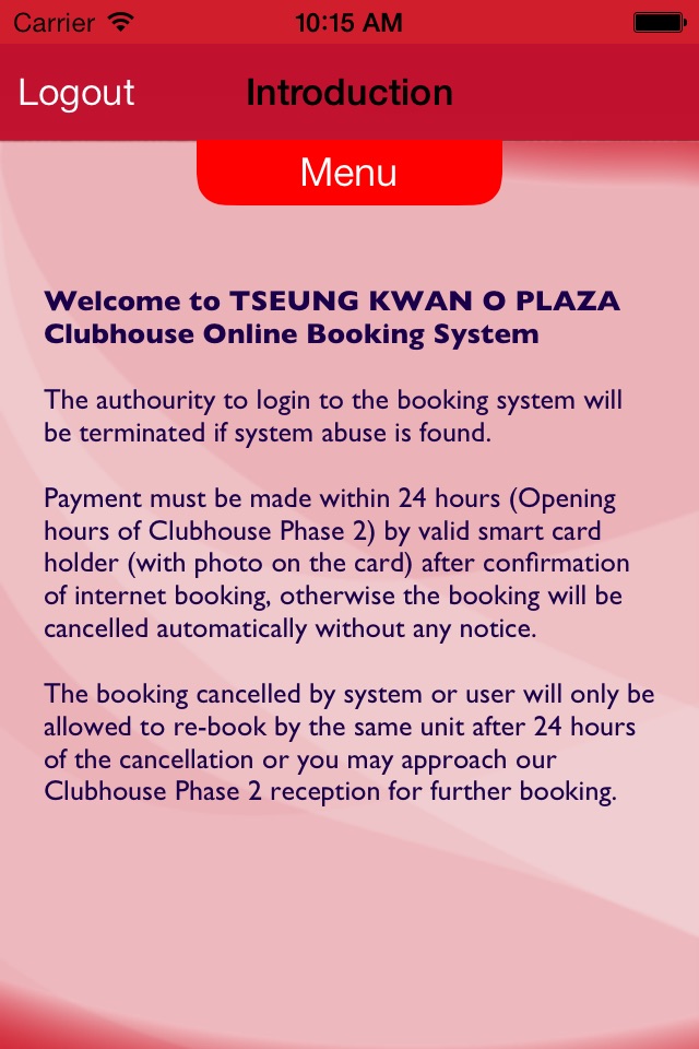 Tseung Kwan O (TKO) Plaza Clubhouse Booking screenshot 2