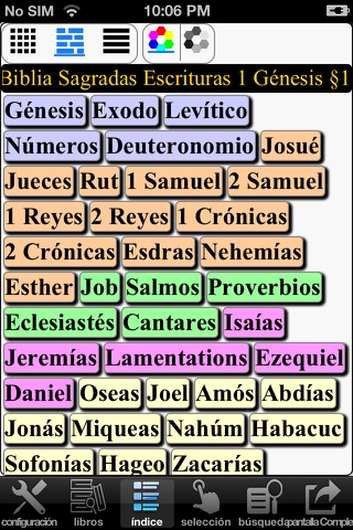 La Biblia Sagradas Escrituras (Spanish Bible) screenshot 3