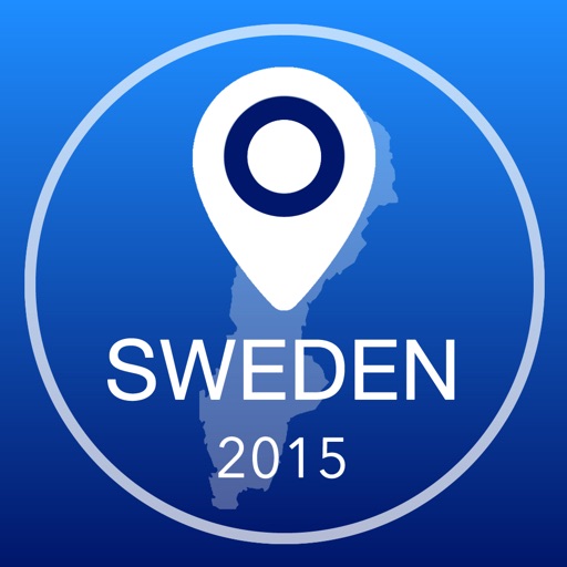 Sweden Offline Map + City Guide Navigator, Attractions and Transports icon