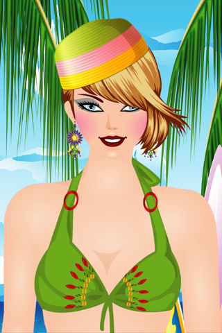 Bikini Fashion Dress Up and Make Up Game screenshot 4