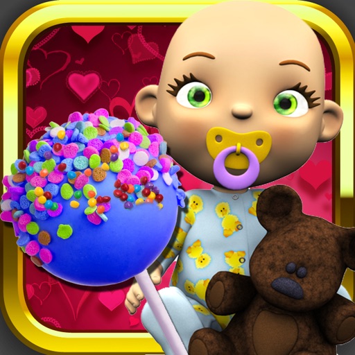 Baby Marshmallow Pops Maker Free - Uber Fun Kids Games for Girls icon