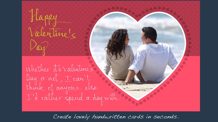 Lovely Handwritten Cards screenshot-0