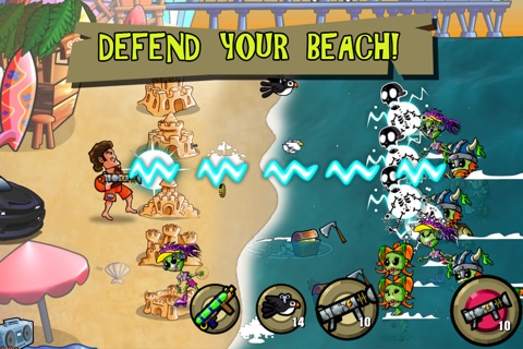 Hoff™ Zombie Beach screenshot 2