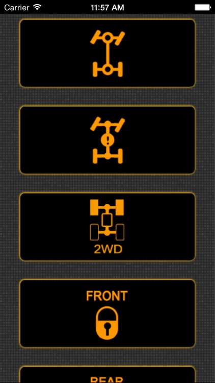 App for Lexus with Lexus Warning Lights