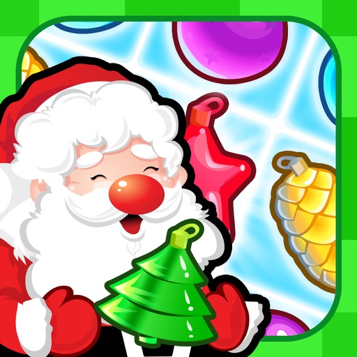 Merry Christmas Rush Story - Kids Help Santa Match Decor for Xmas Tree icon