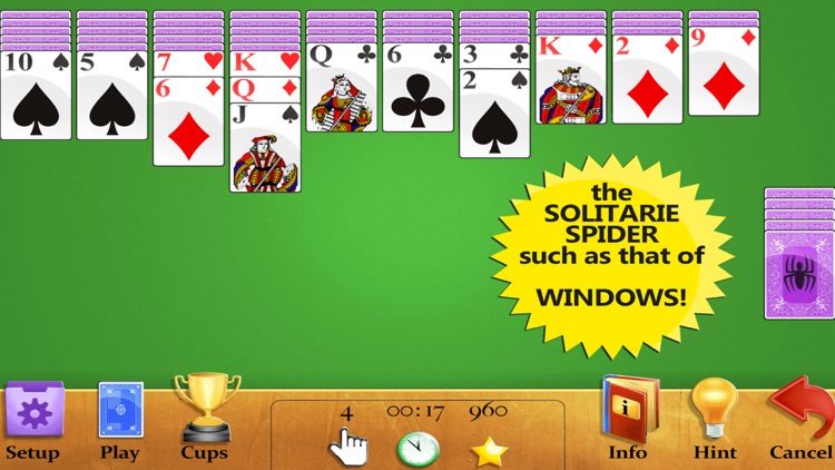 Easy Spider Solitaire