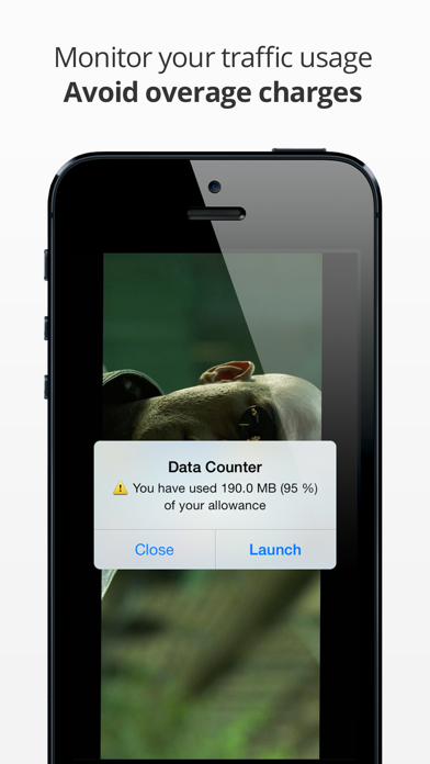 Data Counter - Data usage for all carriers Screenshot 3