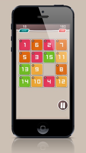 Numbers slide puzzle - A mind-blowing passtime 15 tiles game(圖1)-速報App