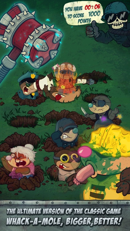 Whack Wars: Smash the Moles