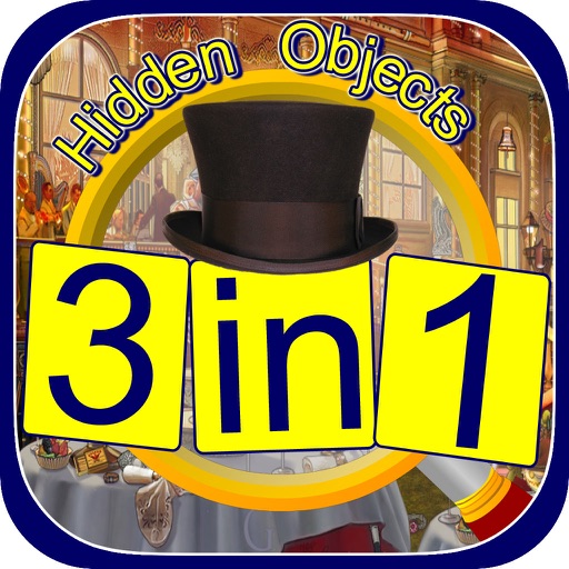 Hidden Object 3 in 1 icon