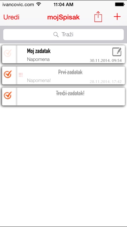 mojSpisak screenshot-3