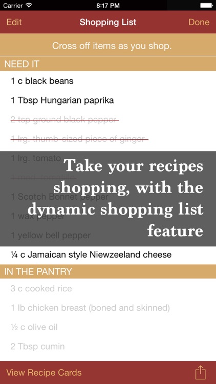 The Recipe Box To Go — Your Pocket, Your Recipes screenshot-4