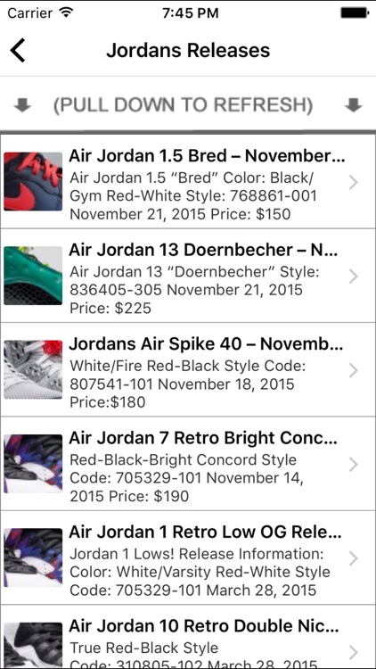 Jordans Out - Release Dates & Trivia 2016 Edition screenshot-3
