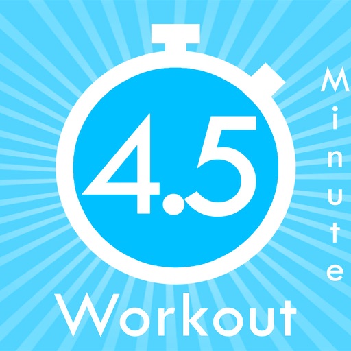 4.5mintue workout iOS App